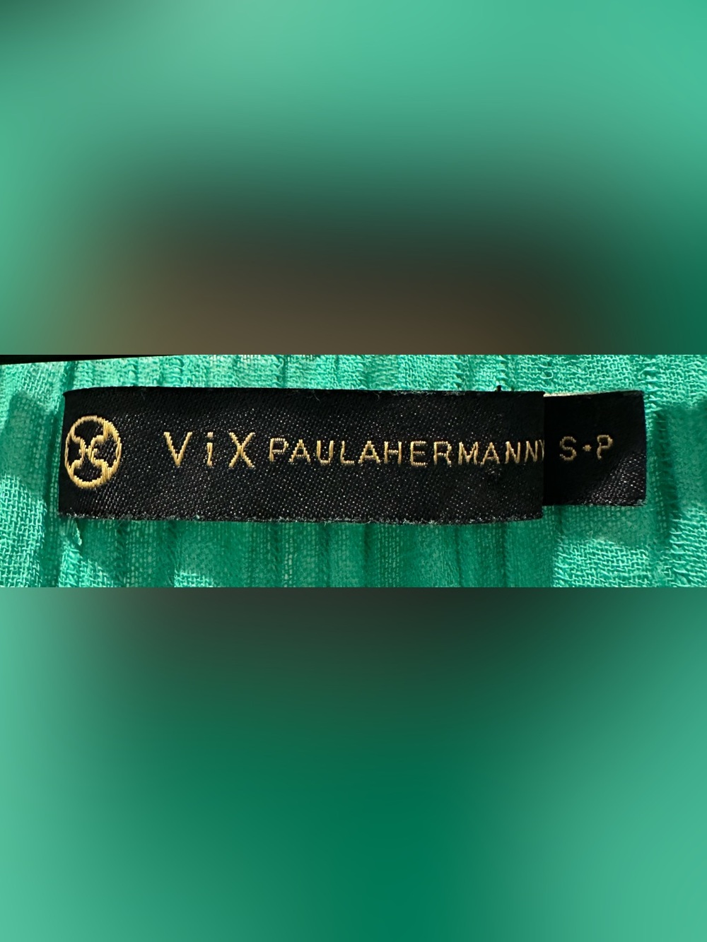 ViX Swimwear Sprite Chemise Tunic Dress Kelly Green - Picture 4 of 6